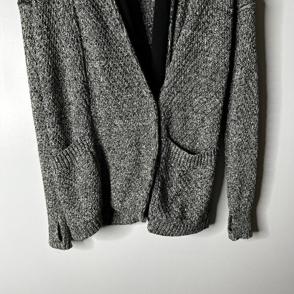 Lululemon Post Practice Long Cardigan Shawl Collar Sweater Women's 2 Academia - Picture 10 of 11